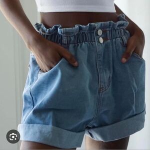 Princess Polly Denim Blue Jean Shorts US 6